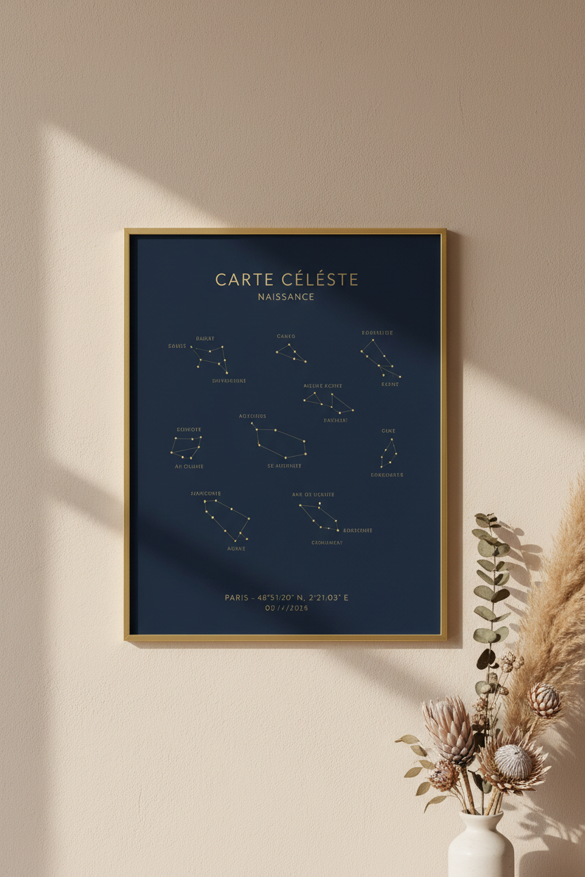 Mapa de Estrellas Personalizado